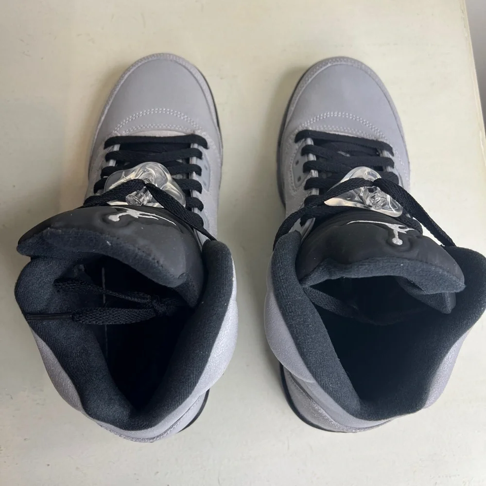 Nike Air Jordan 5 Retro GS 'Wolf Grey' 2016 Size 7Y